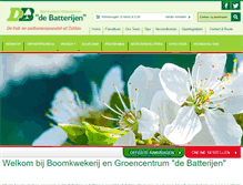 Tablet Screenshot of batterijen.nl